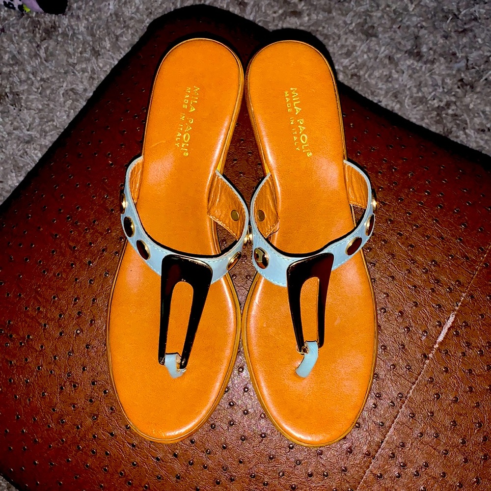 Mika Paoli Leather thongs